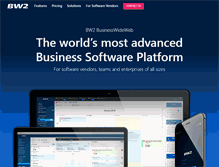 Tablet Screenshot of businesswideweb.com